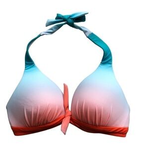 Maurice’s American Beach Ombre Tie Bikini Top XS